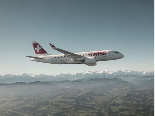 SWISS tauft 20 Flugzeuge nach Schweizer Tourismusregionen und -orten