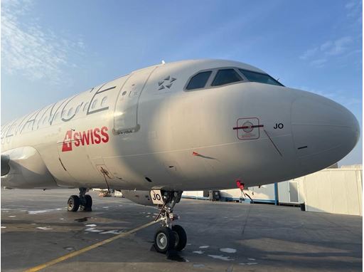 SWISS brings its last stored aircraft back from Amman