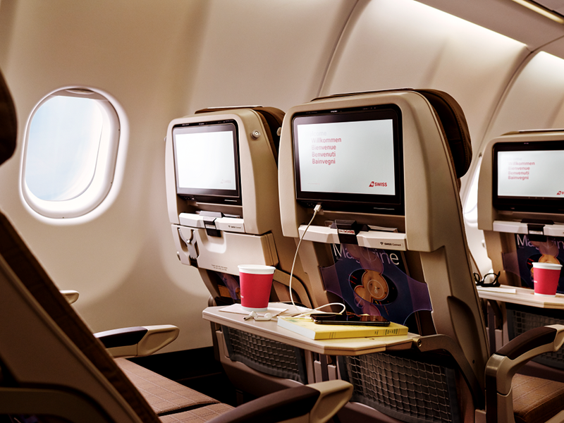 swiss airlines economy class