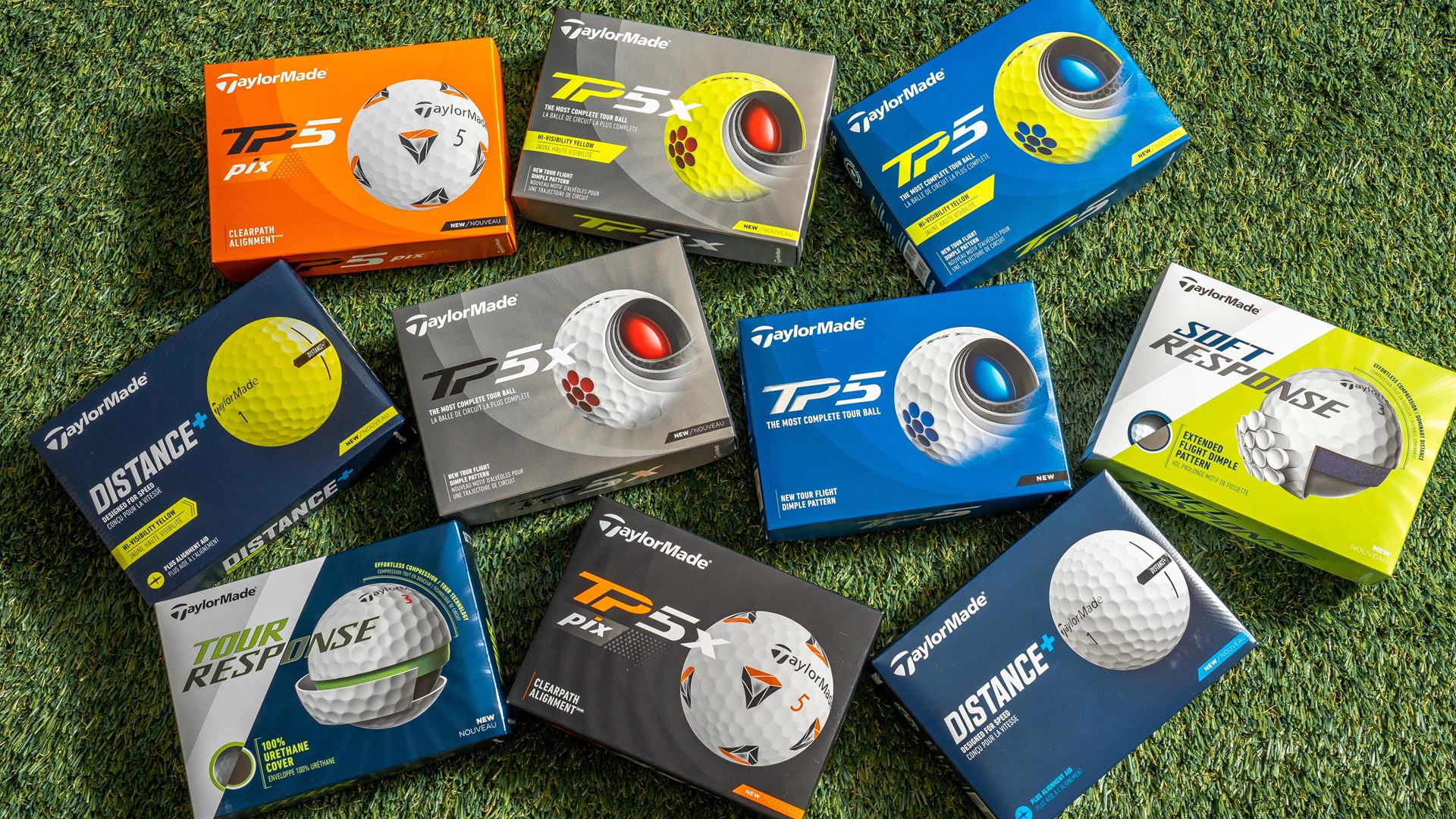 TaylorMade Golf Company Takes a Major Leap On The Path to Distance With The New TP5 and TP5x Golf Ball