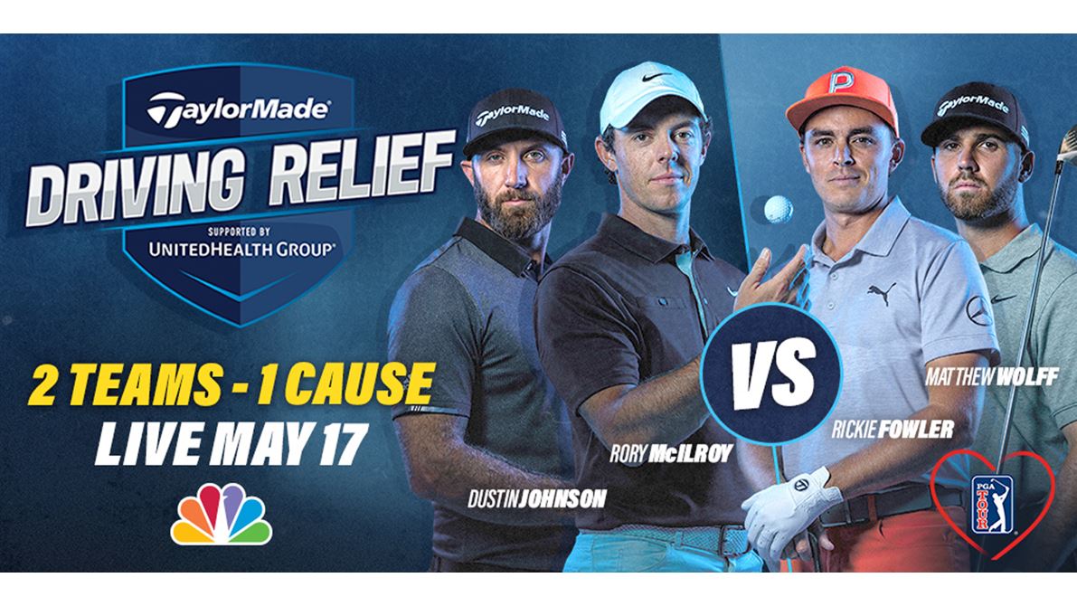 Team TaylorMade's McIlroy, Johnson, Fowler and Wolff Headline TaylorMade Driving Relief