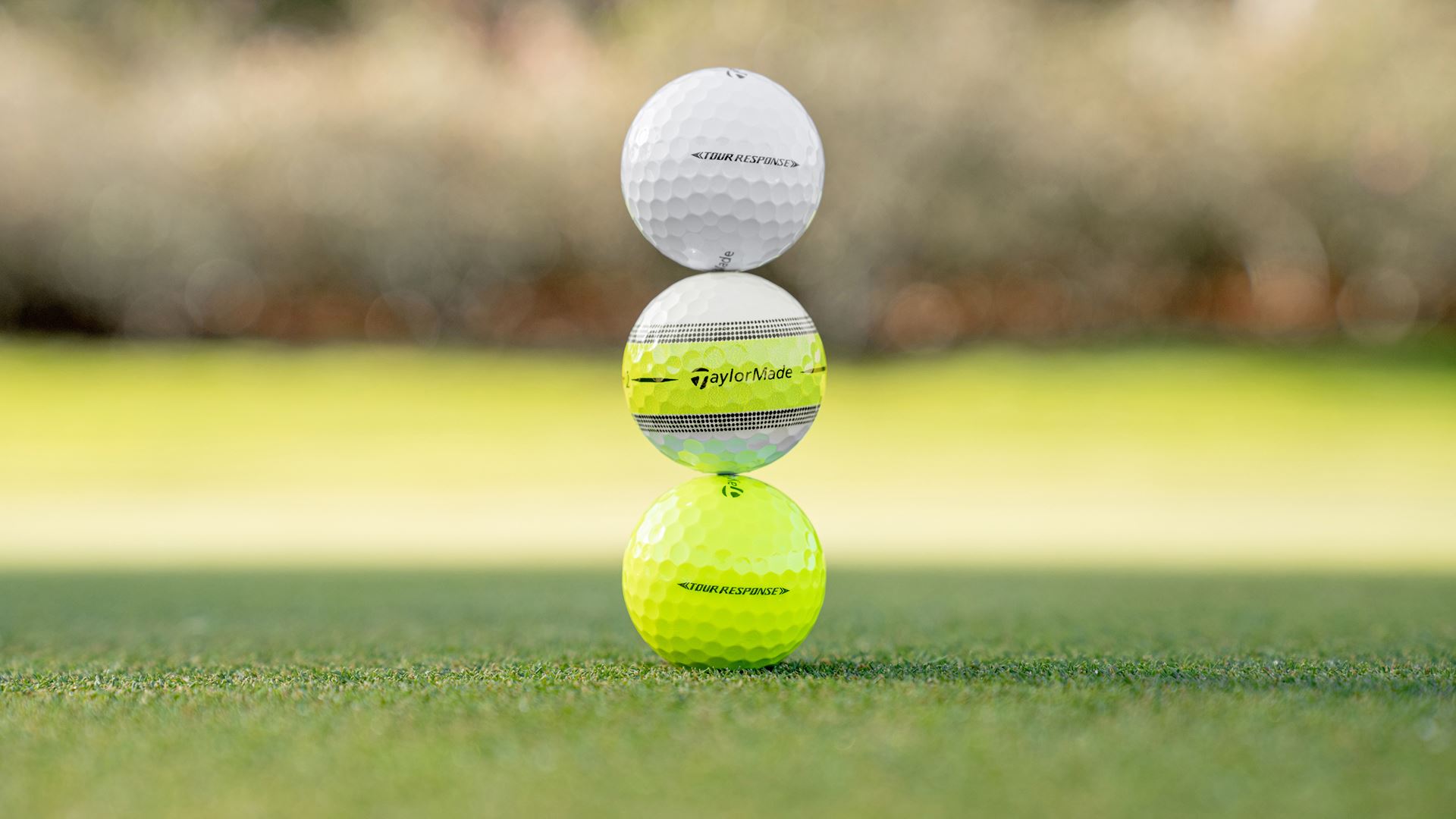 TaylorMade Golf Company Announces The All-New Tour Response, Tour Response Stripe and Soft Response Golf Balls