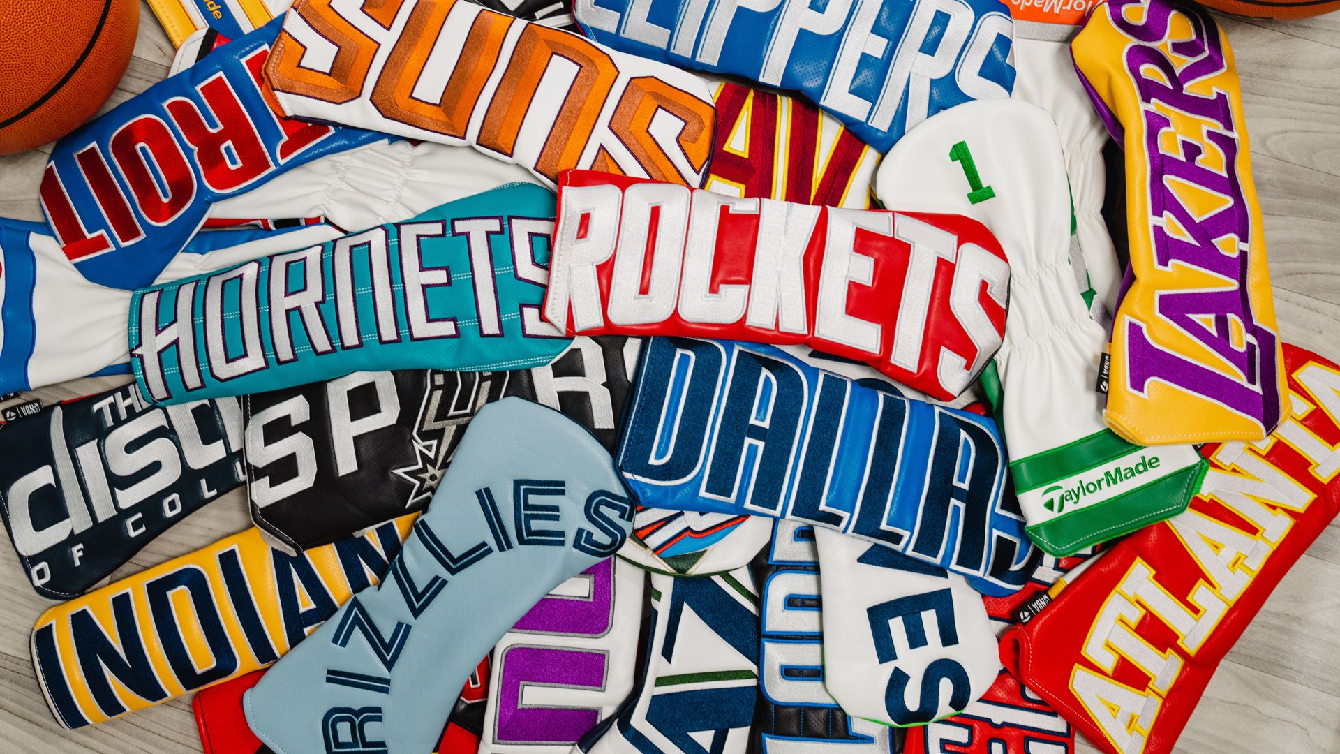 TaylorMade Golf Launches NBA Jersey Inspired Driver and Putter Headcovers For All 30 Teams