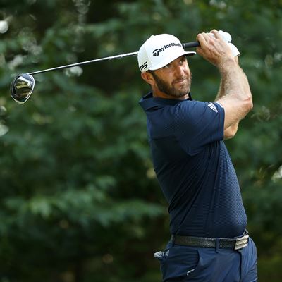 DUSTIN JOHNSON WINS THE NORTHERN TRUST WITH SIM DRIVER AND TP5X BALL
