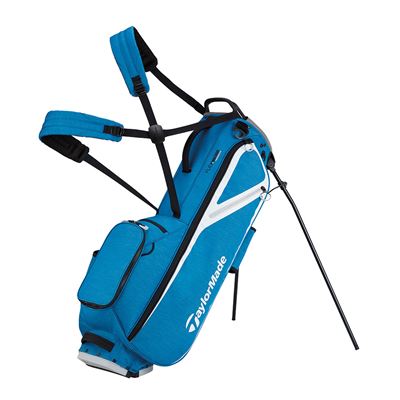 Rory, DJ and Wolff will be carrying on Sunday and using TaylorMade's FlexTech Lite Stand bag in blue