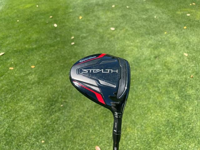 Scottie Scheffler Stealth 3-Wood In Hand