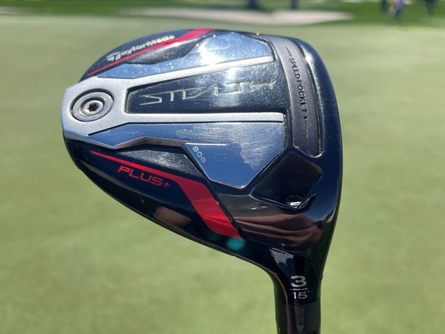 Charley Hull Stealth Plus 3 wood in hand