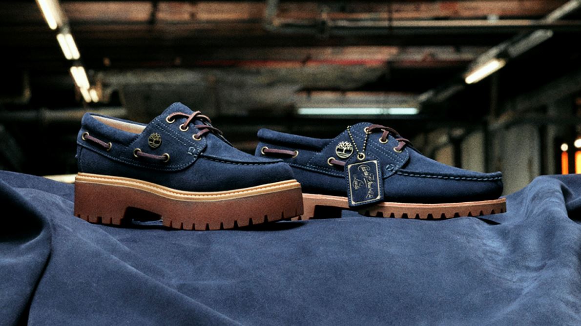 TIMBERLAND C F STEAD INDIGO SUEDE ICONS COLLECTION