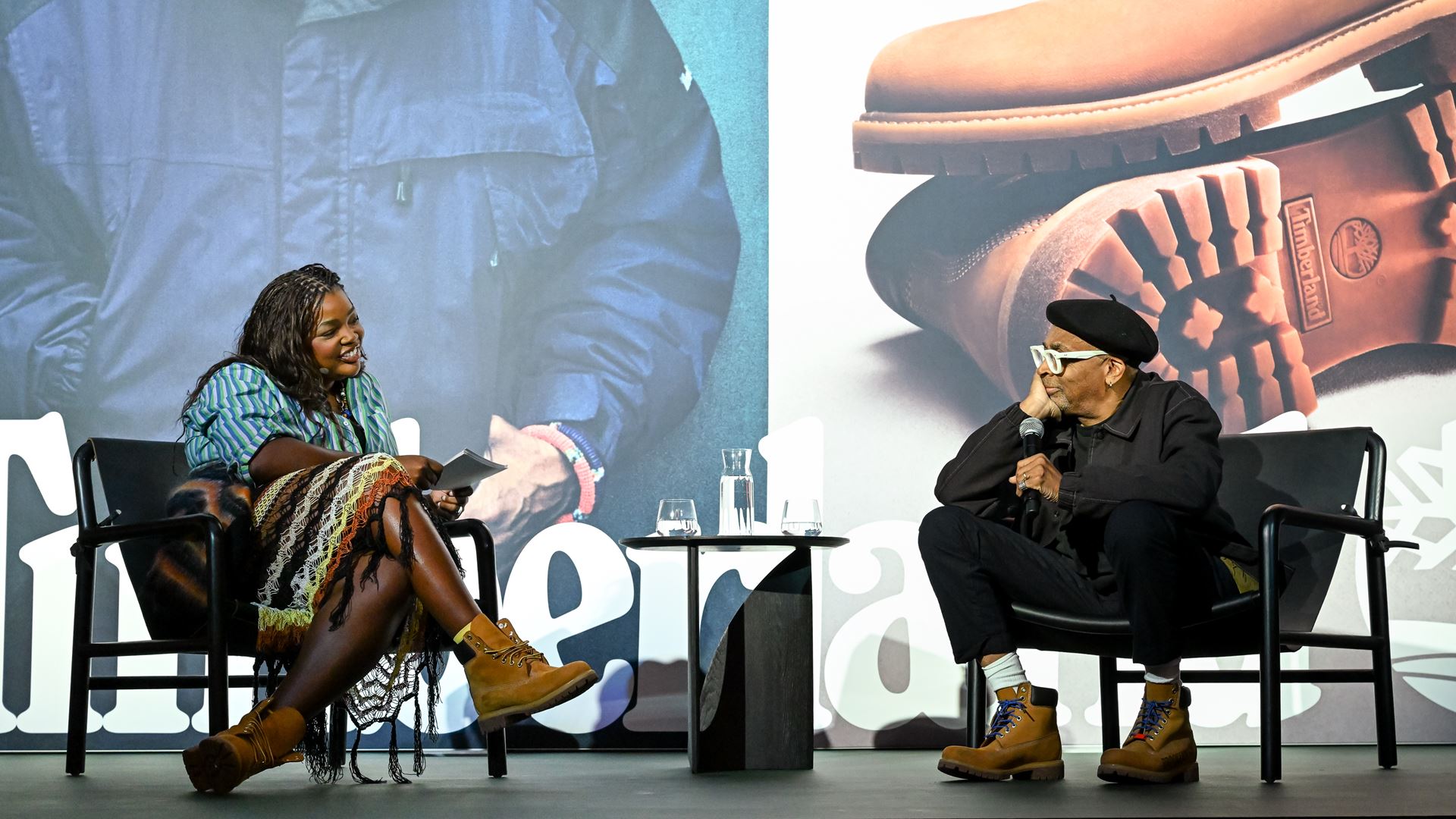 Timberland Advice of an Icon Campaign Gabriella Karefa Johnson and Spike Lee