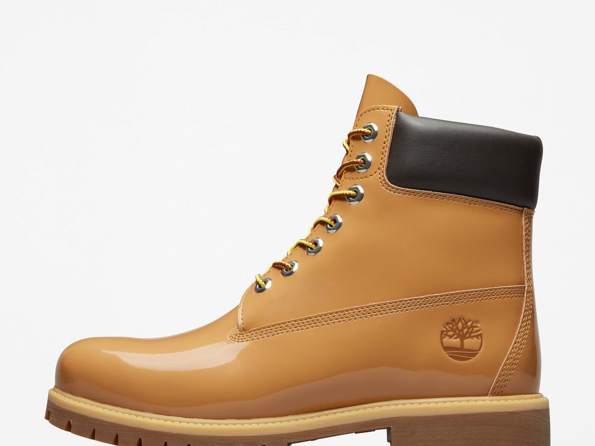 Timberland X Veneda Carter 6 Inch Patent Boot in Wheat