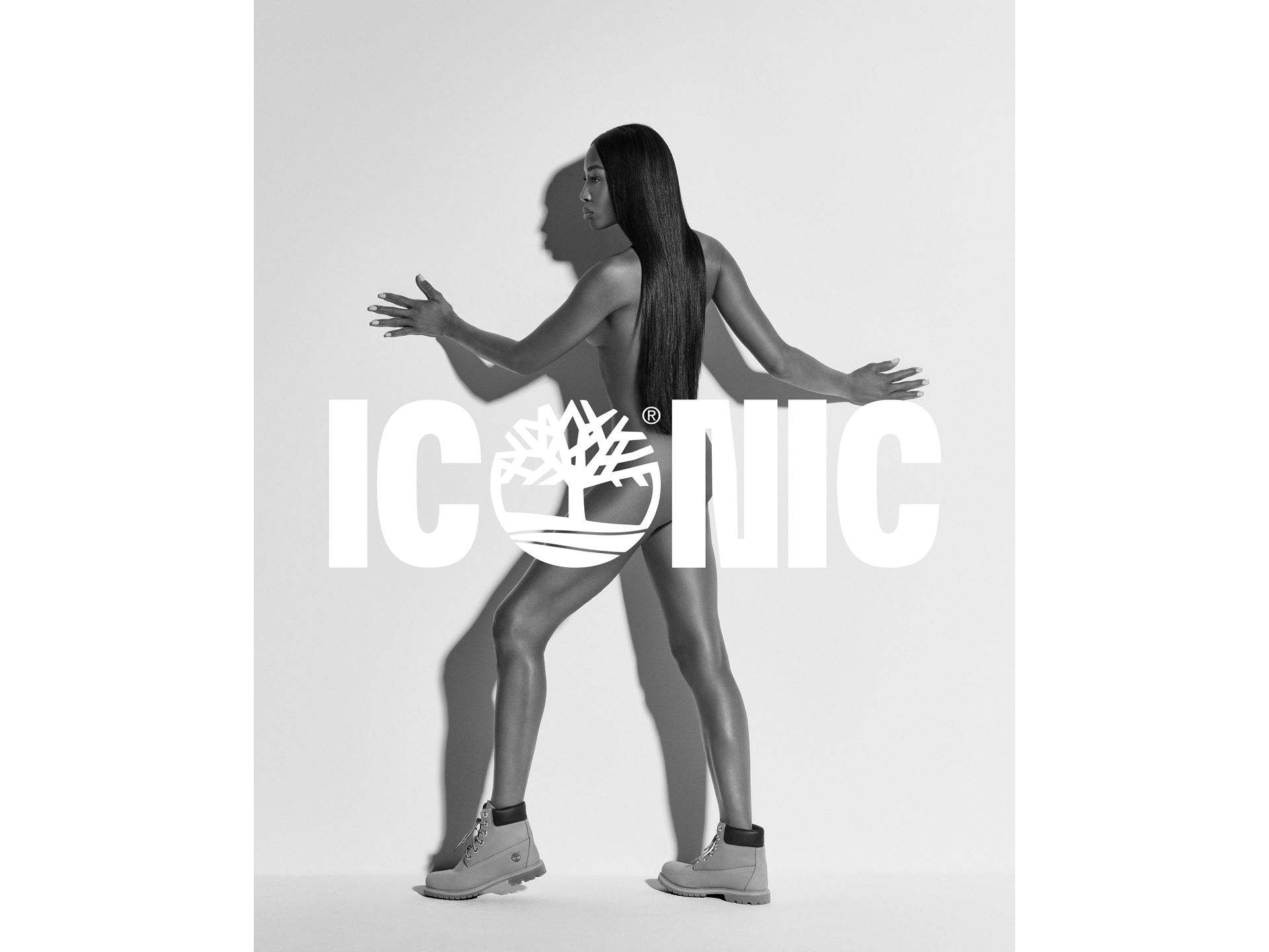 Timberland ICONIC Campaign Naomi Campbell