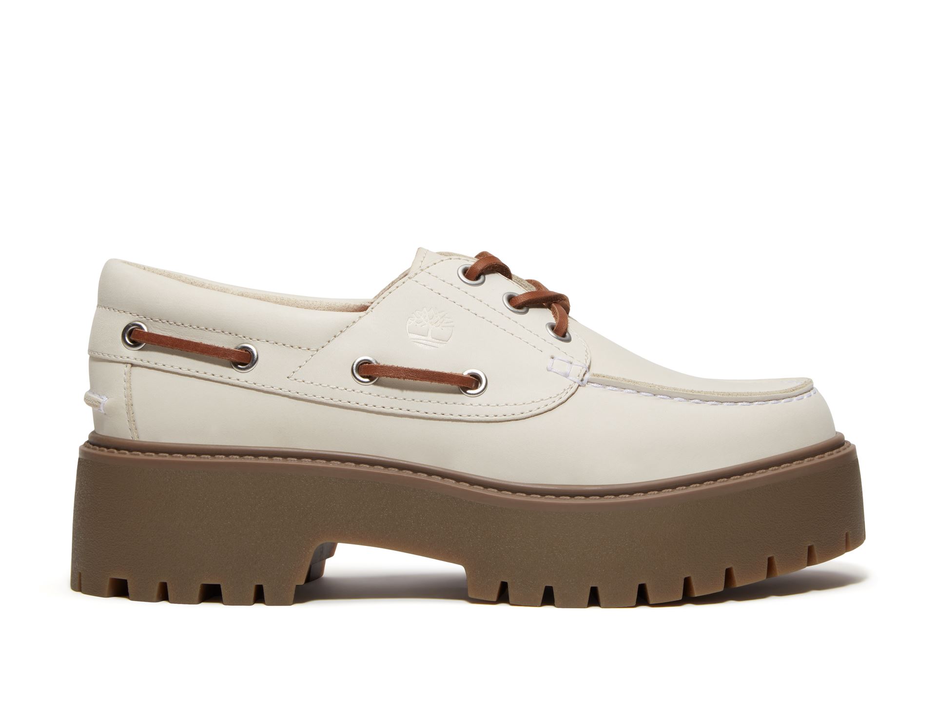 Stone Street Platform Boat Shoe Women s