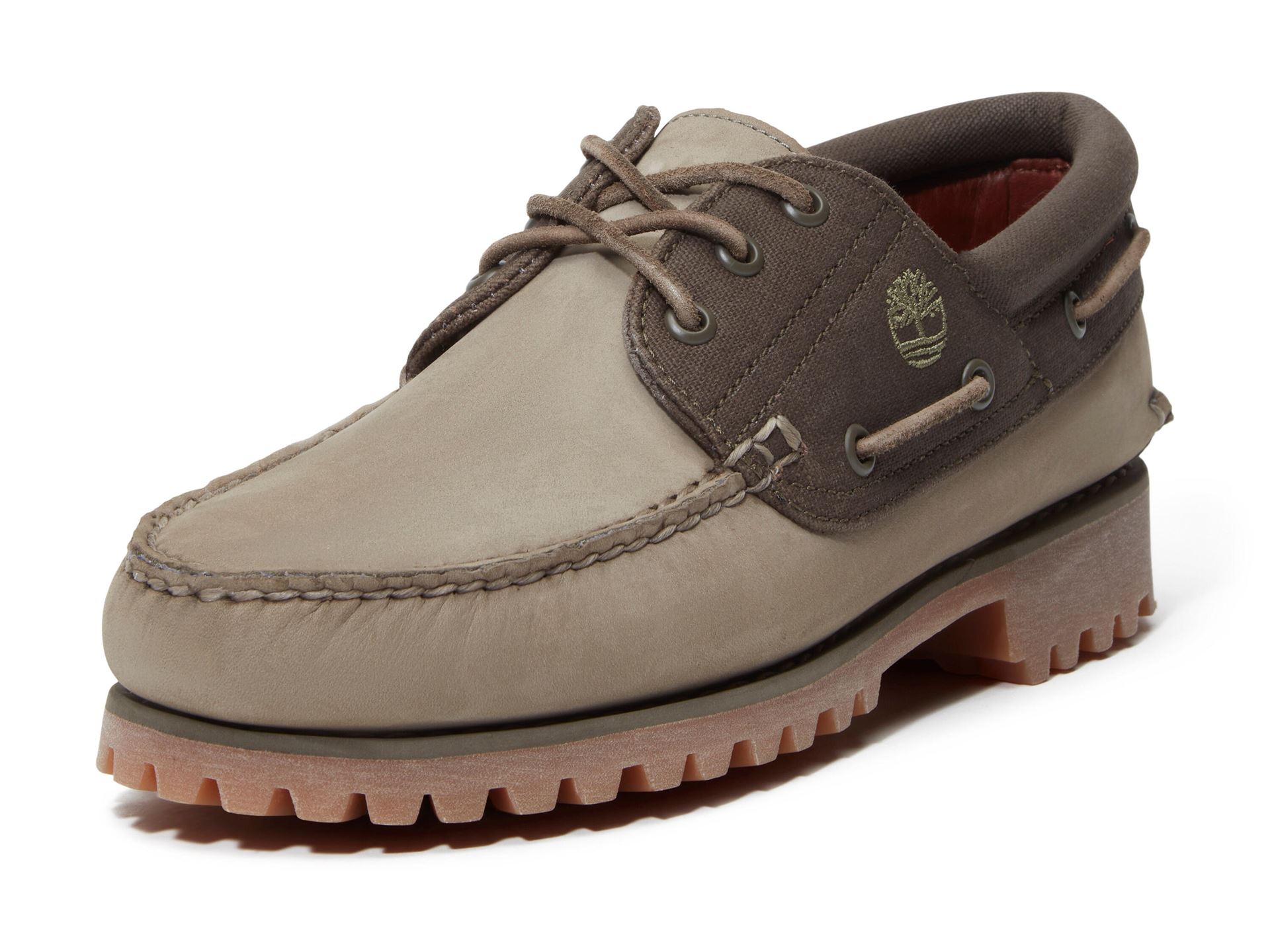 Men s Authentic Handsewn 3 Eye Olive