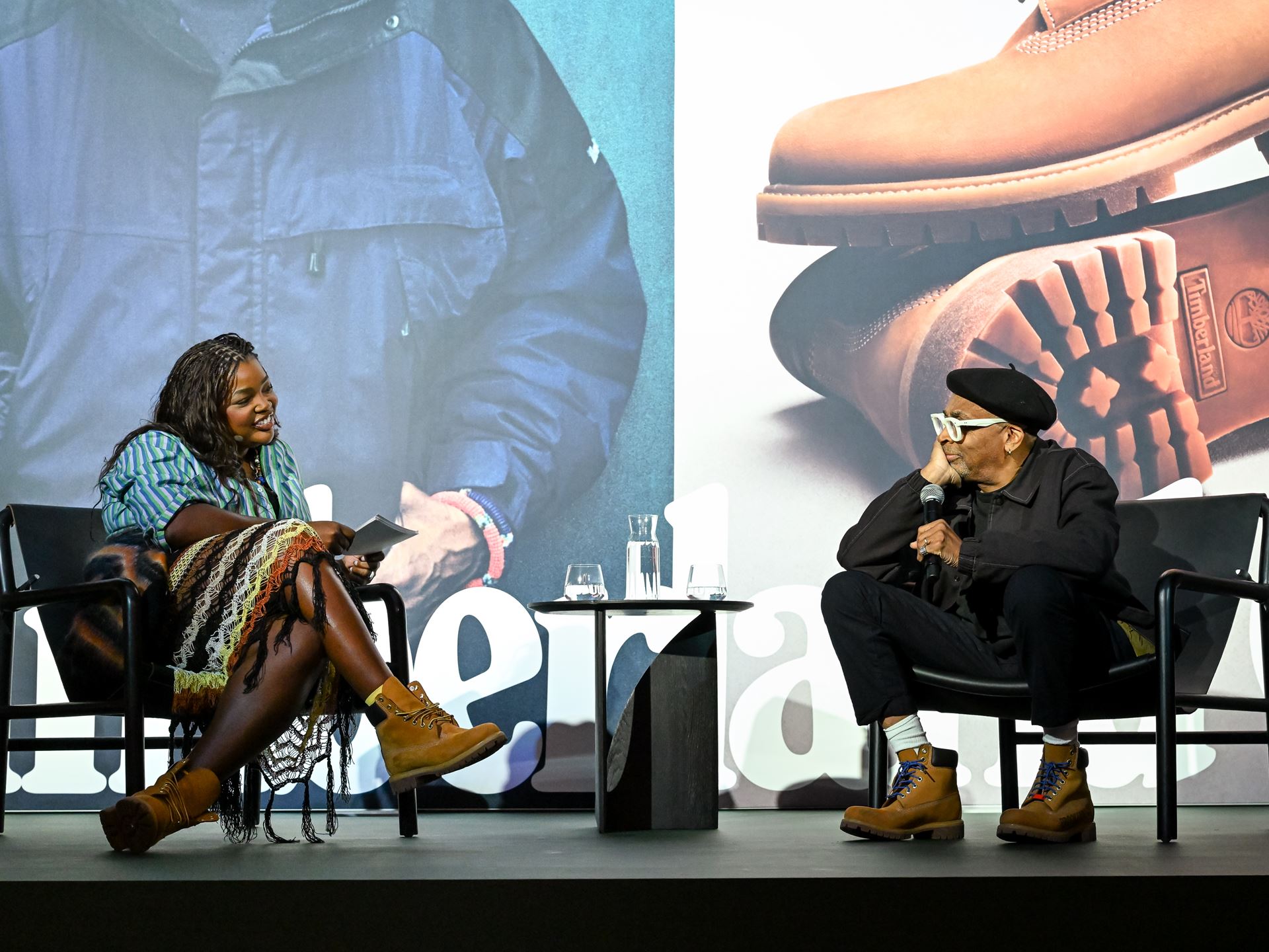 Timberland Advice of an Icon Campaign Gabriella Karefa Johnson and Spike Lee