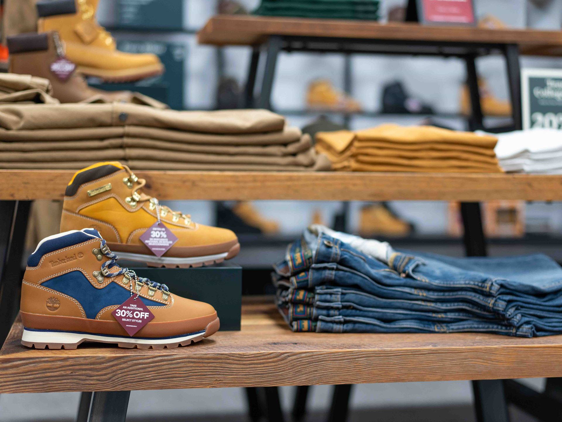 Timberland Crabtree Valley Mall Grand Opening