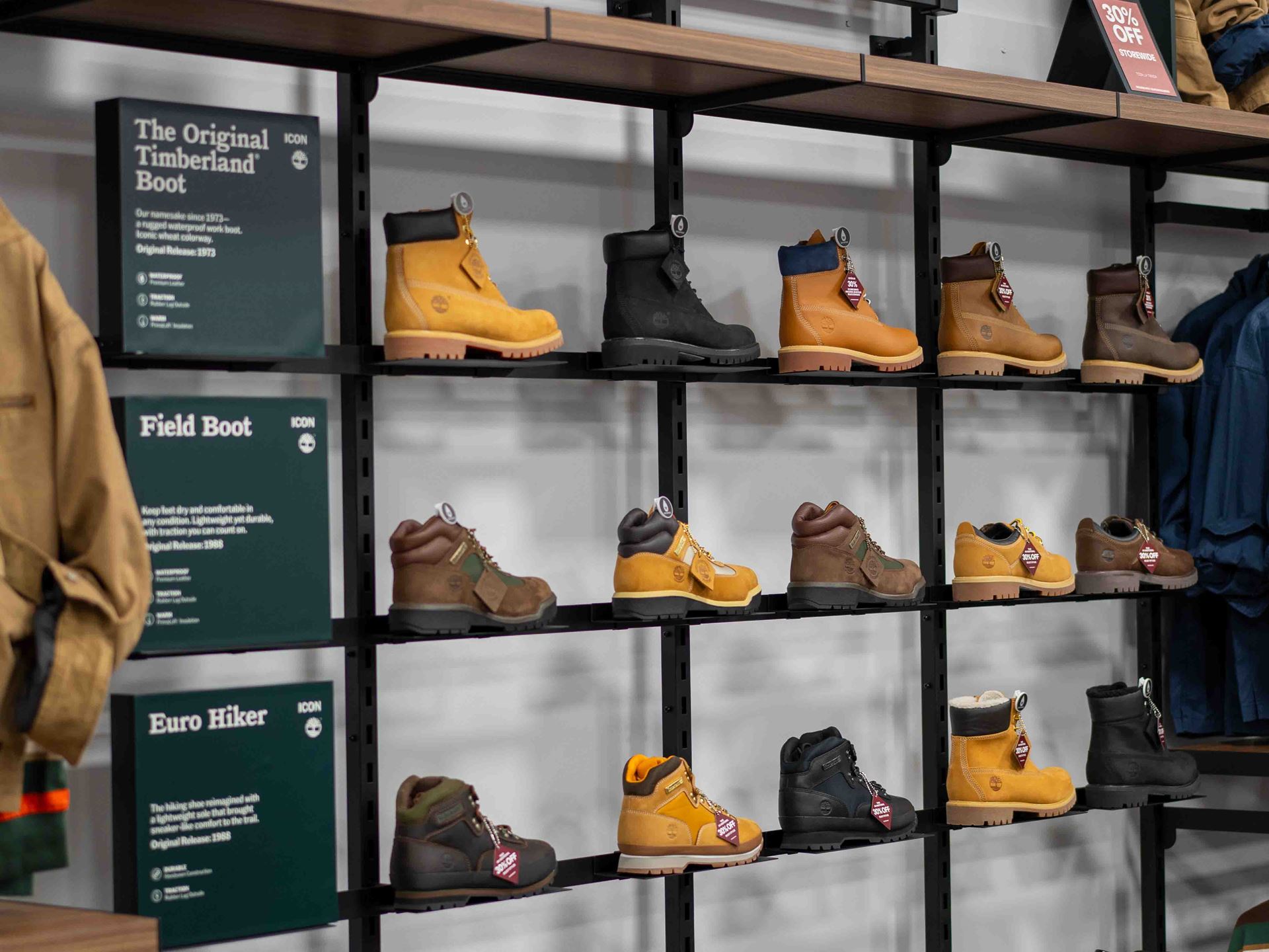 Timberland Crabtree Valley Mall Grand Opening