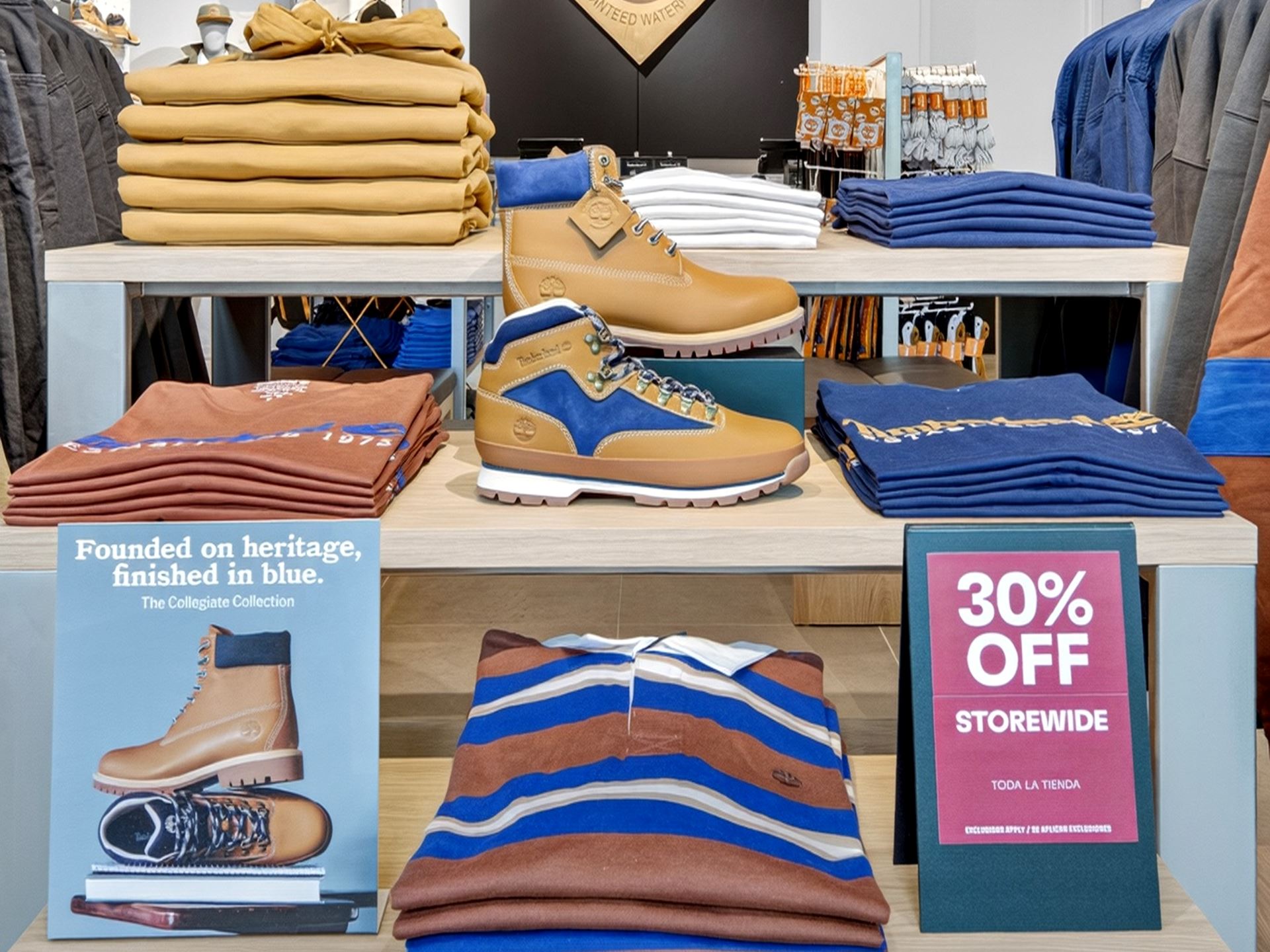 Timberland Menlo Park Mall Opening