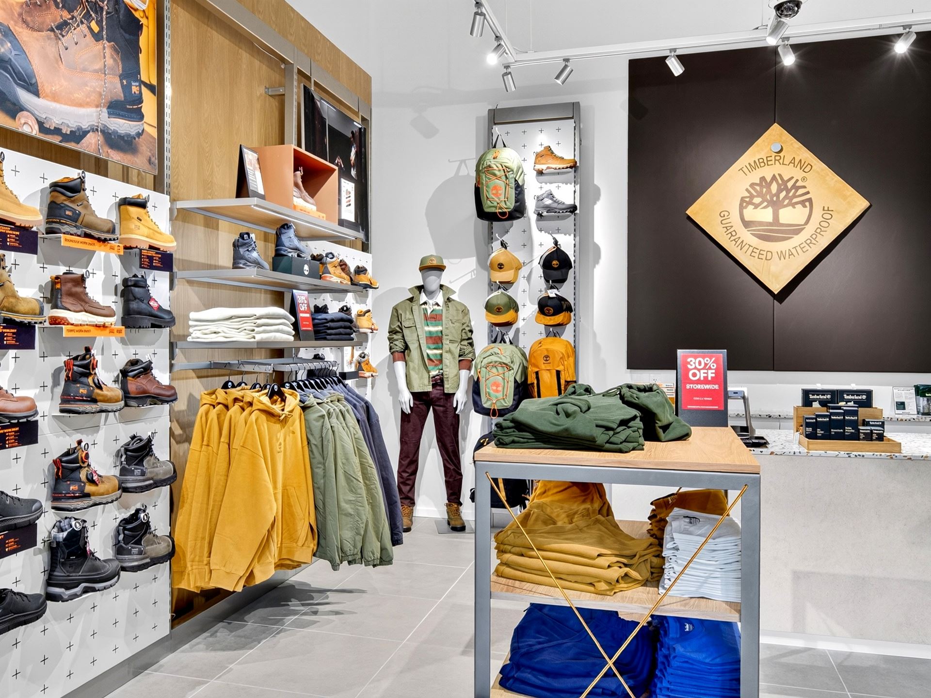 Timberland Menlo Park Mall Opening