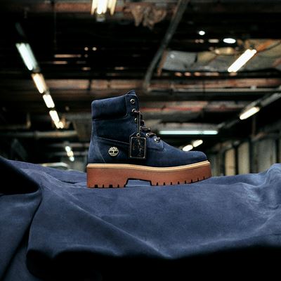 TIMBERLAND C F STEAD INDIGO SUEDE ICONS COLLECTION