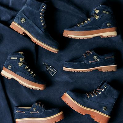 TIMBERLAND C F STEAD INDIGO SUEDE ICONS COLLECTION