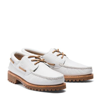 MEN S 3 EYE LUG HANDSEWN BOAT SHOE