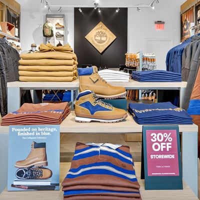 Timberland Menlo Park Mall Opening