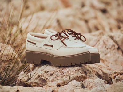 Stone Street Platform Boat Shoe Women s