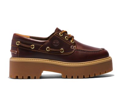 Stone Street Platform Boat Shoe Women s