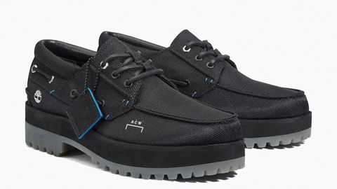 TIMBERLAND X SAMUEL ROSS FUTURE73 3 EYE HANDSEWN BOAT SHOE