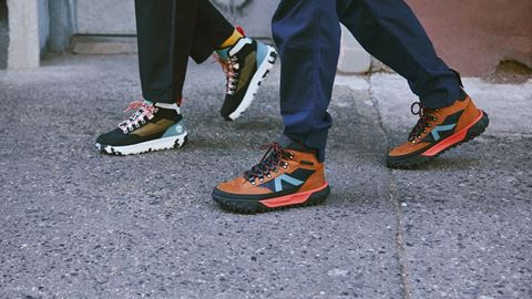 TIMBERLAND GREENSTRIDE MOTION 6 MID WATERPROOF LEATHER AND FABRIC HIKER