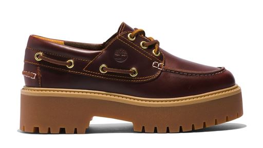 Stone Street Platform Boat Shoe Women s