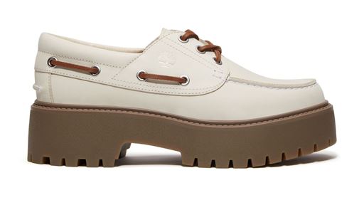 Stone Street Platform Boat Shoe Women s