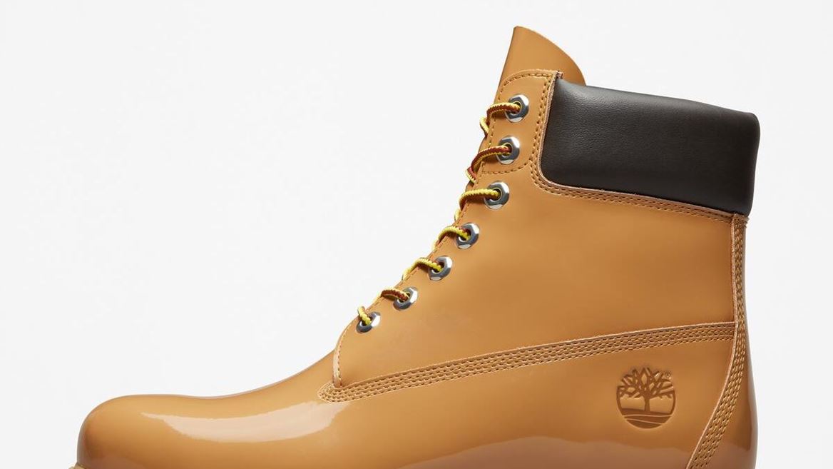 Timberland X Veneda Carter 6 Inch Patent Boot in Wheat