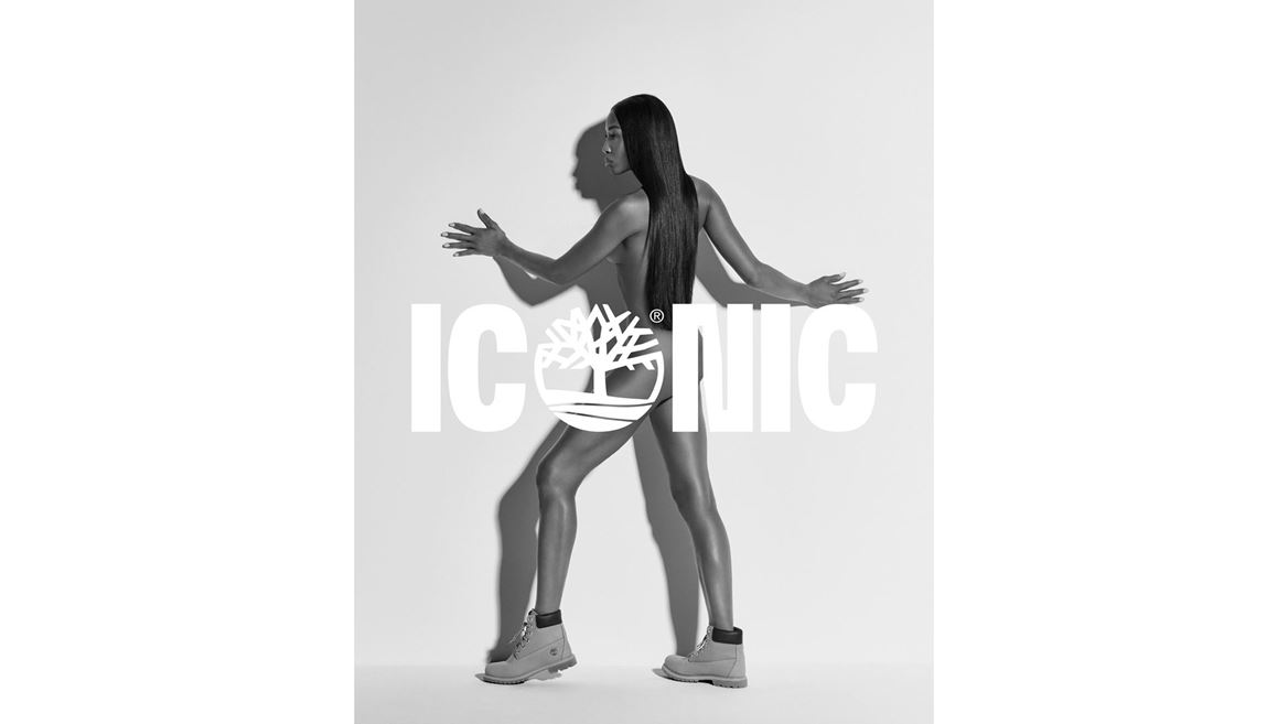 Timberland ICONIC Campaign Naomi Campbell