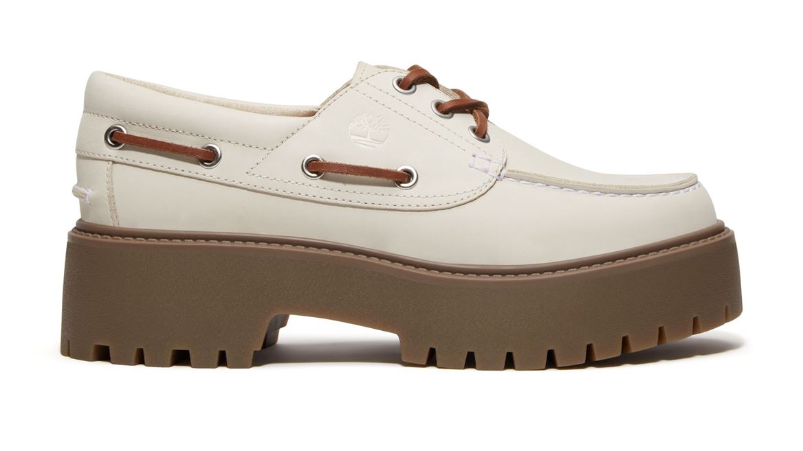 Stone Street Platform Boat Shoe Women s