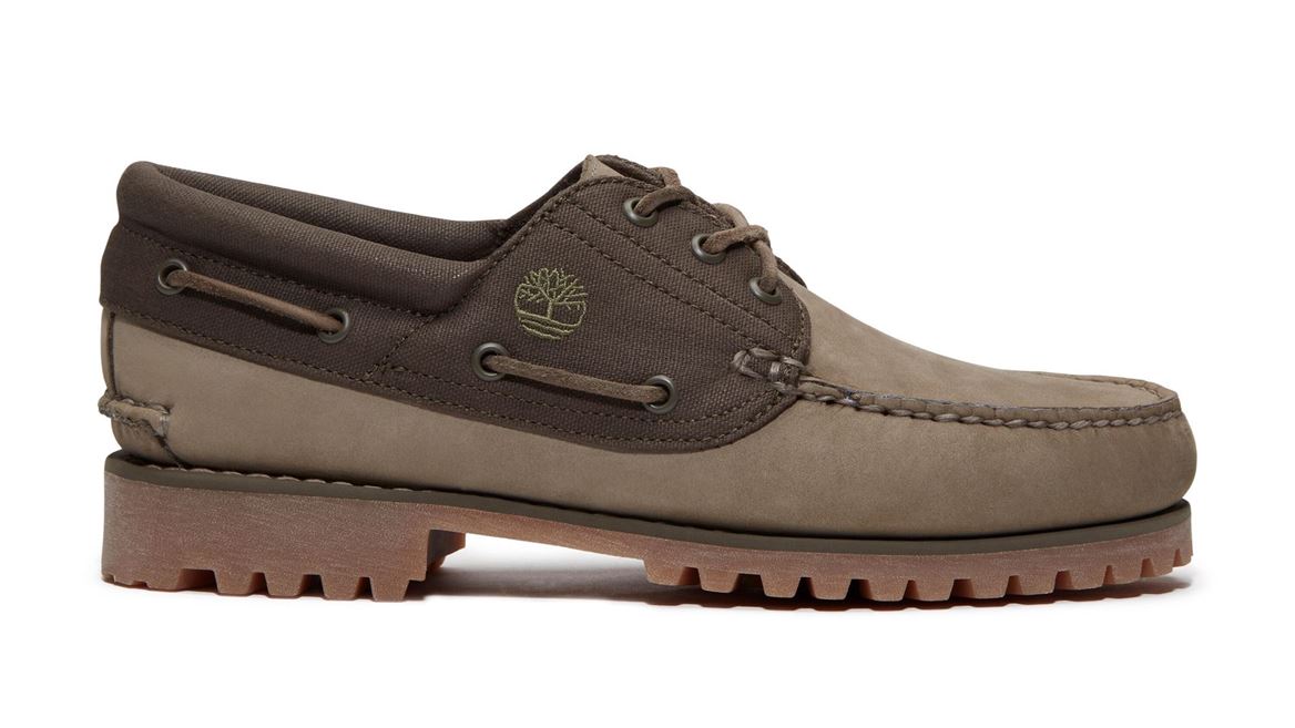 Men s Authentic Handsewn 3 Eye Olive