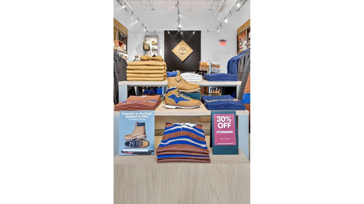 Timberland Menlo Park Mall Opening