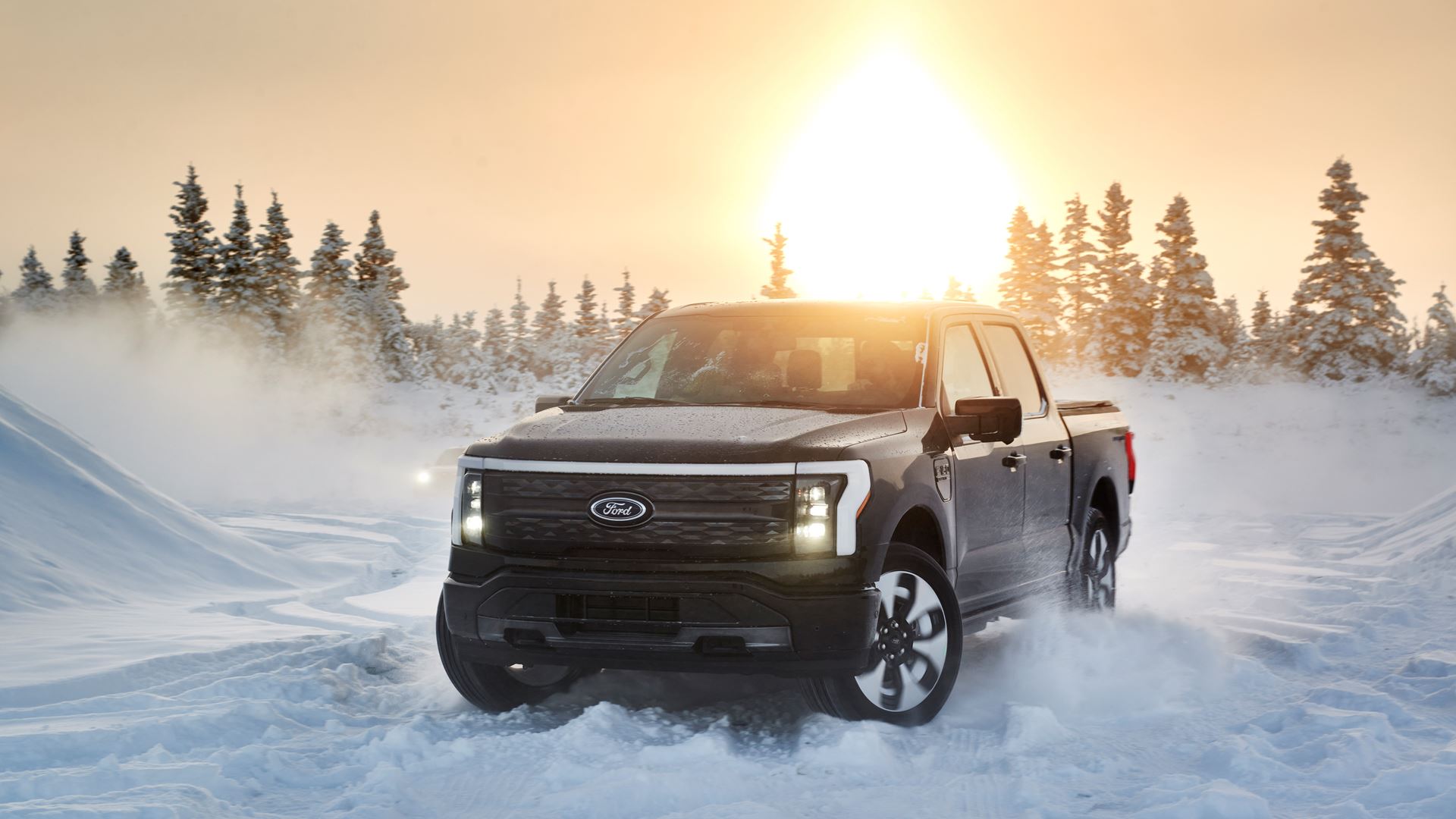 F−150 Lightning’s Endures Built Ford Tough Testing in Extreme Cold of