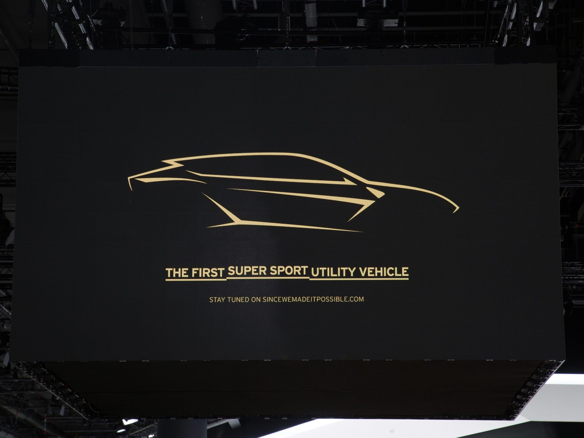 The first Lamborghini Super Sports Utility Vehicle (SSUV) is unveiled on 4 December 2017 in its home of Sant’ Agata Bolo