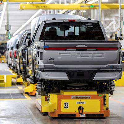 All-Electric F-150 Lightning Production