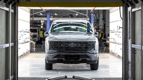 All-Electric F-150 Lightning Production