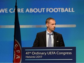"Let us not be afraid" – Aleksander Čeferin at the 41st Ordinary UEFA Congress in Helsinki