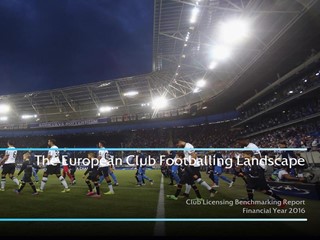 UEFA report shows football's financial upswing