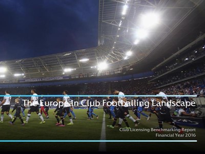 UEFA report shows football's financial upswing