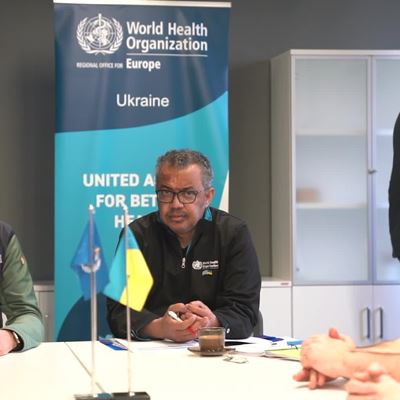 WHO-BROLL : WHO Directory-General Dr. Tedros Visit - Ukraine