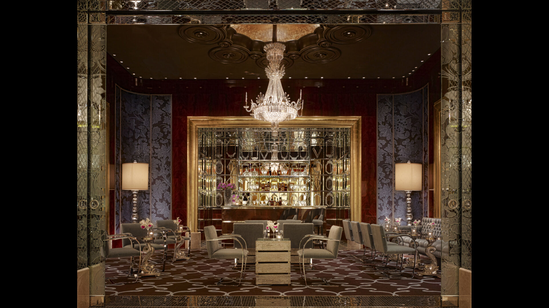 Bar Cristal at Wynn -  by Barbara Kraft