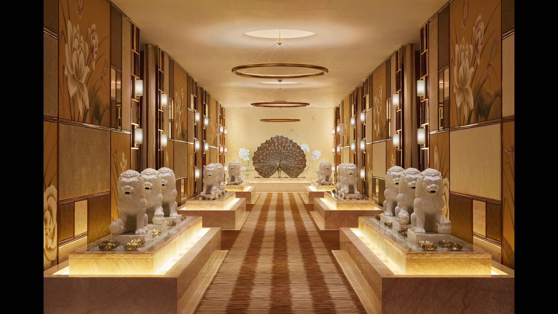The Spa at Wynn Palace Corridor by Roger Davies