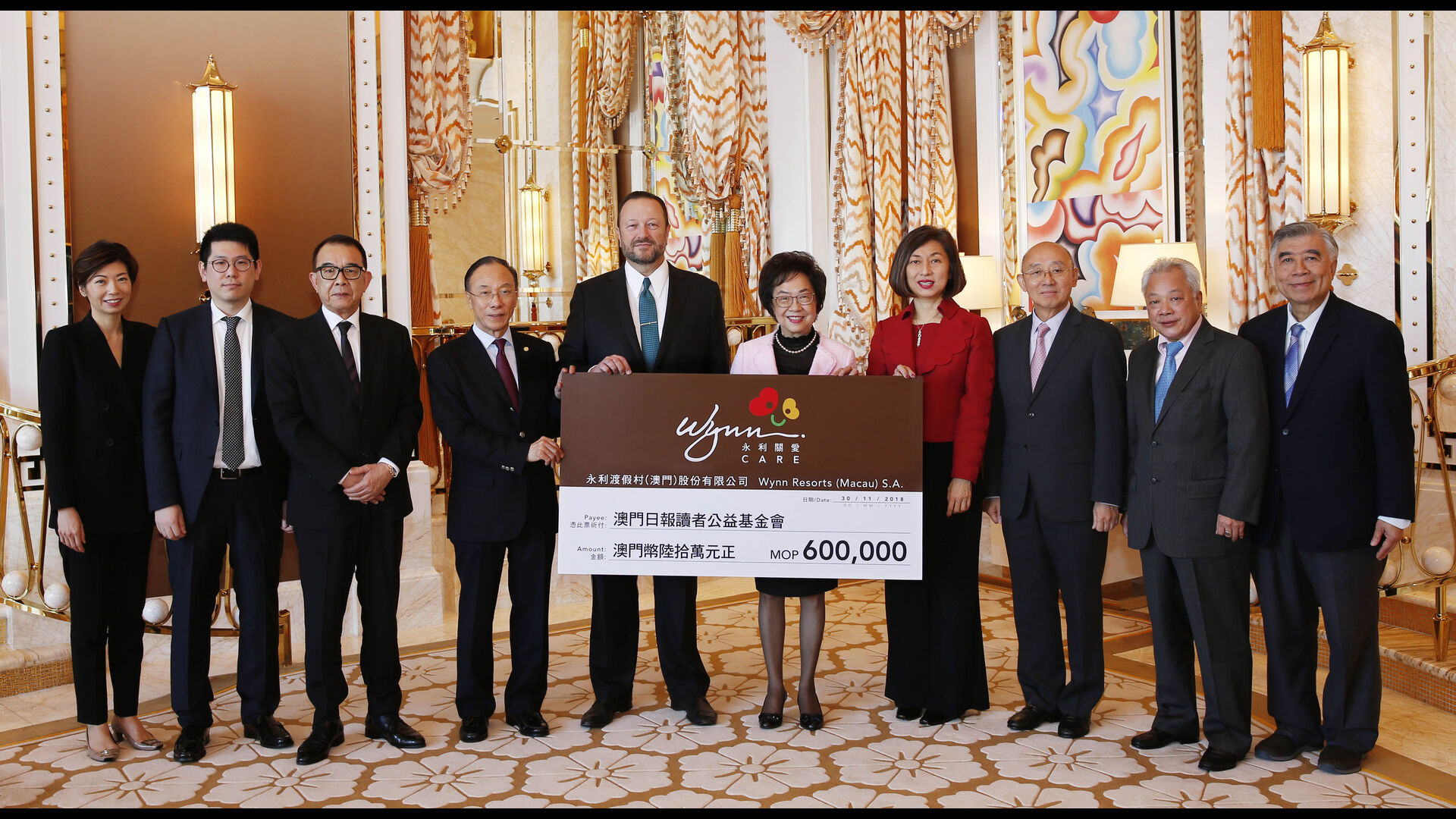 Wynn Fully Supports Walk for a Million Organized by