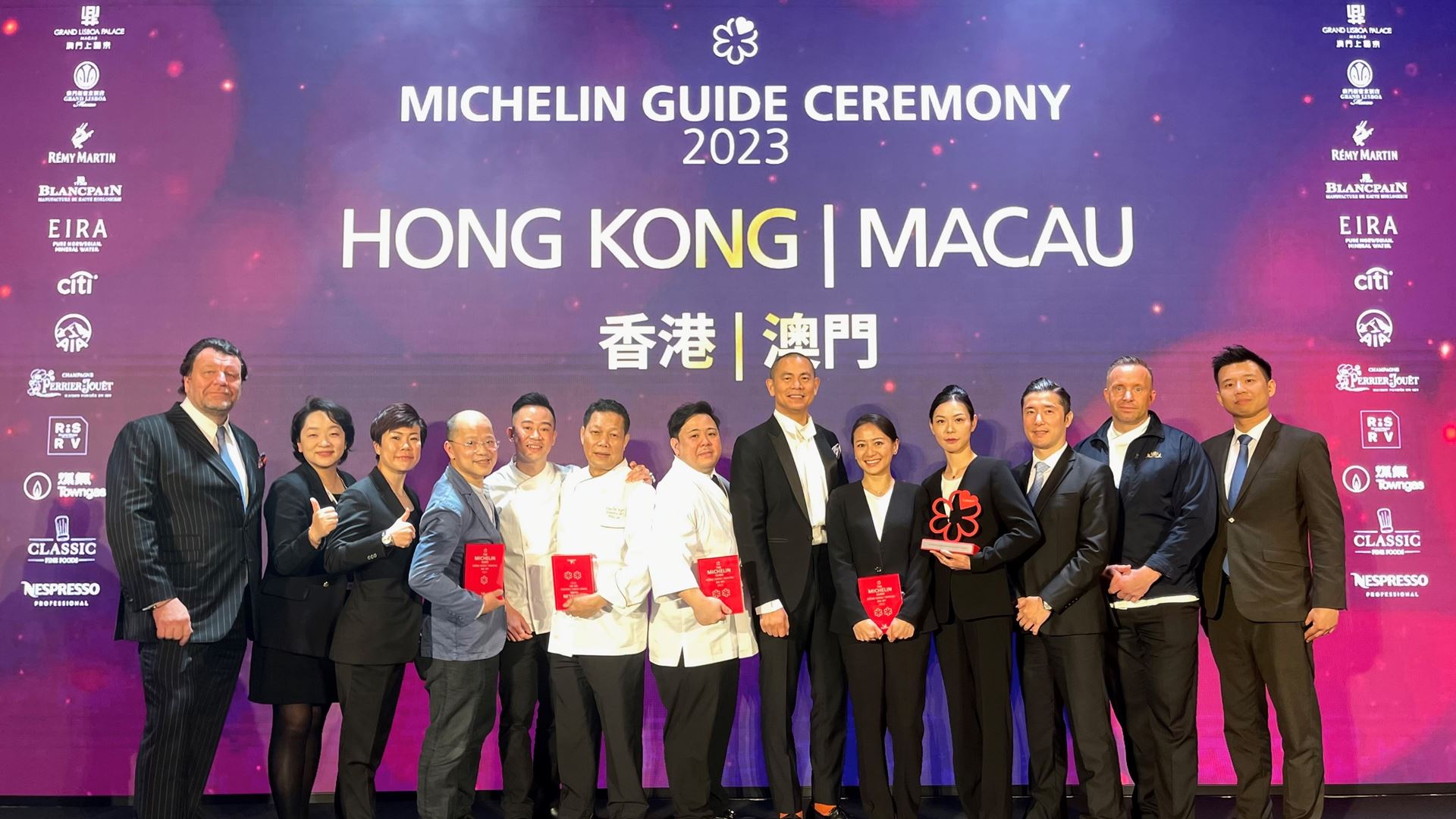 永利旗下四间高级食府于《香港澳门米其林指南2023》合共囊括七颗星
