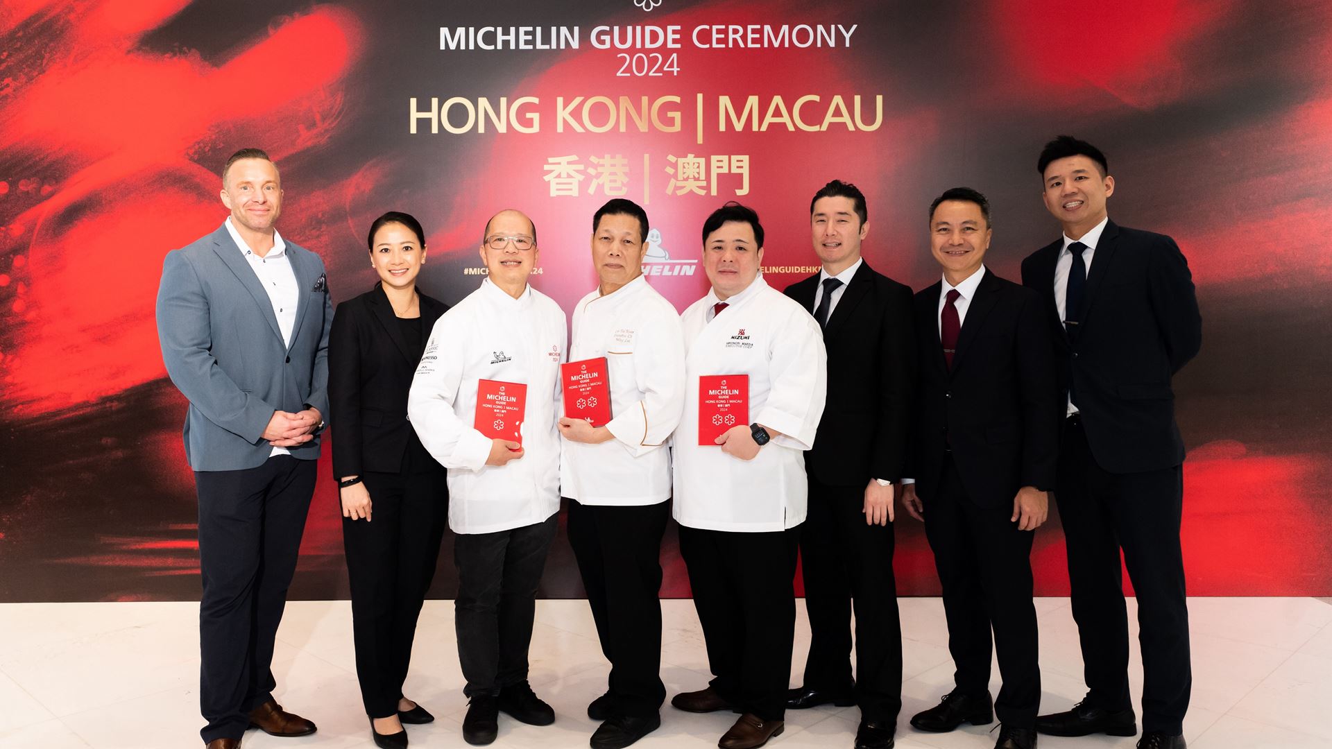 永利旗下三間高級食府於《香港澳門米芝蓮指南2024》合共奪五顆星